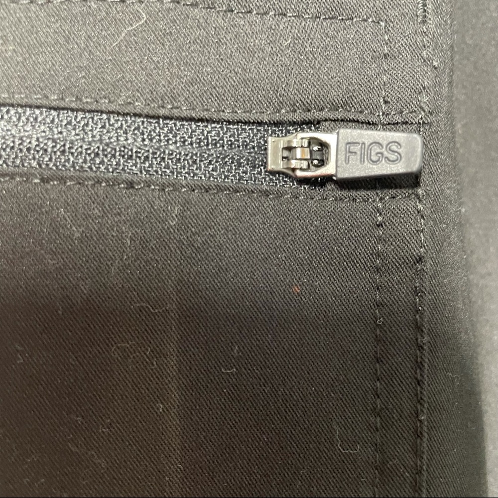 Figs Black Technical Collection Scrub Pants Size M - Picture 4 of 8
